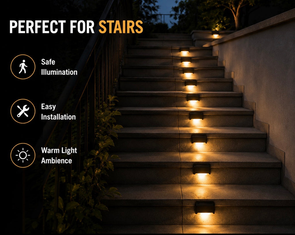 Solar Step & Deck Lights